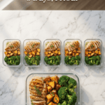 GLP-1 Meal Prep Made Simple: Your Complete Guide to Staying On Track Pin for Fiverr (2)